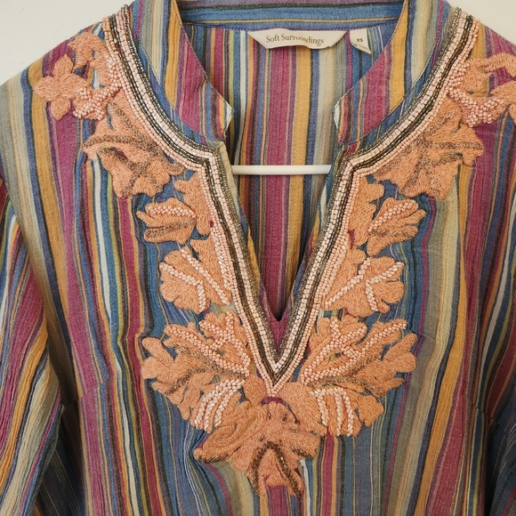 Soft Surroundings Boho Blouse - Picture 3 of 9